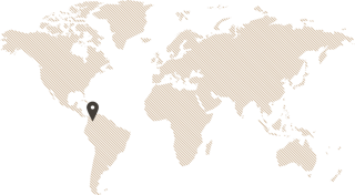 world map cafe origin colombie